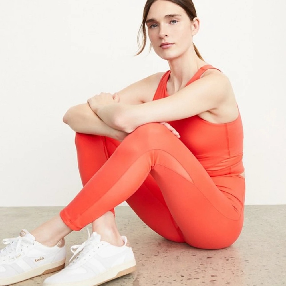 Women's Orange Athletic set off two pieces